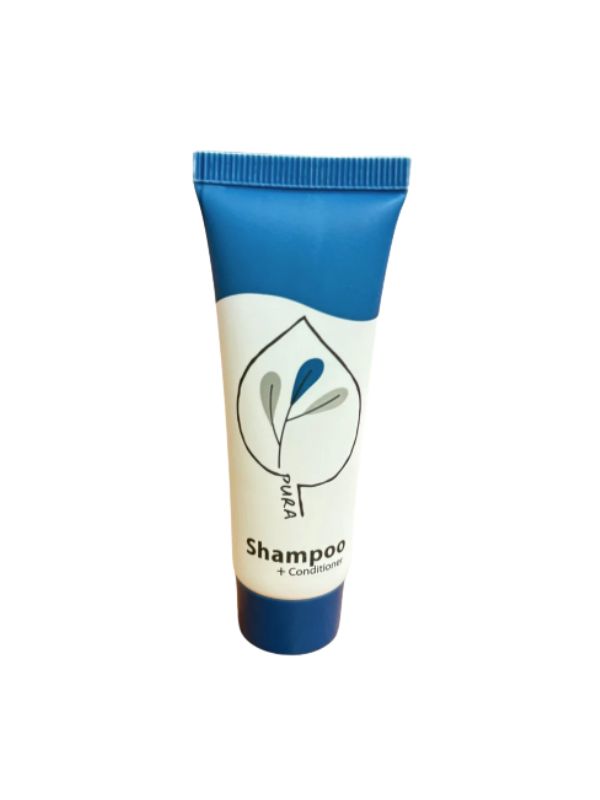 Pura Collection Shampoo & Conditioner Tubes â€“ 0.86 oz, Case of 288